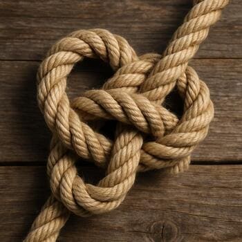 Paalsteek in dikke tros