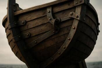 Versterkte boeg met beslag